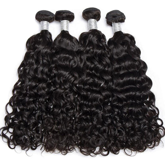 12A Tissage de cheveux humains vierges brésiliens humides et ondulés Lot de 4 offres de cheveux Afro Kinky Curly Extension de cheveux Cheveux Humain Bundles